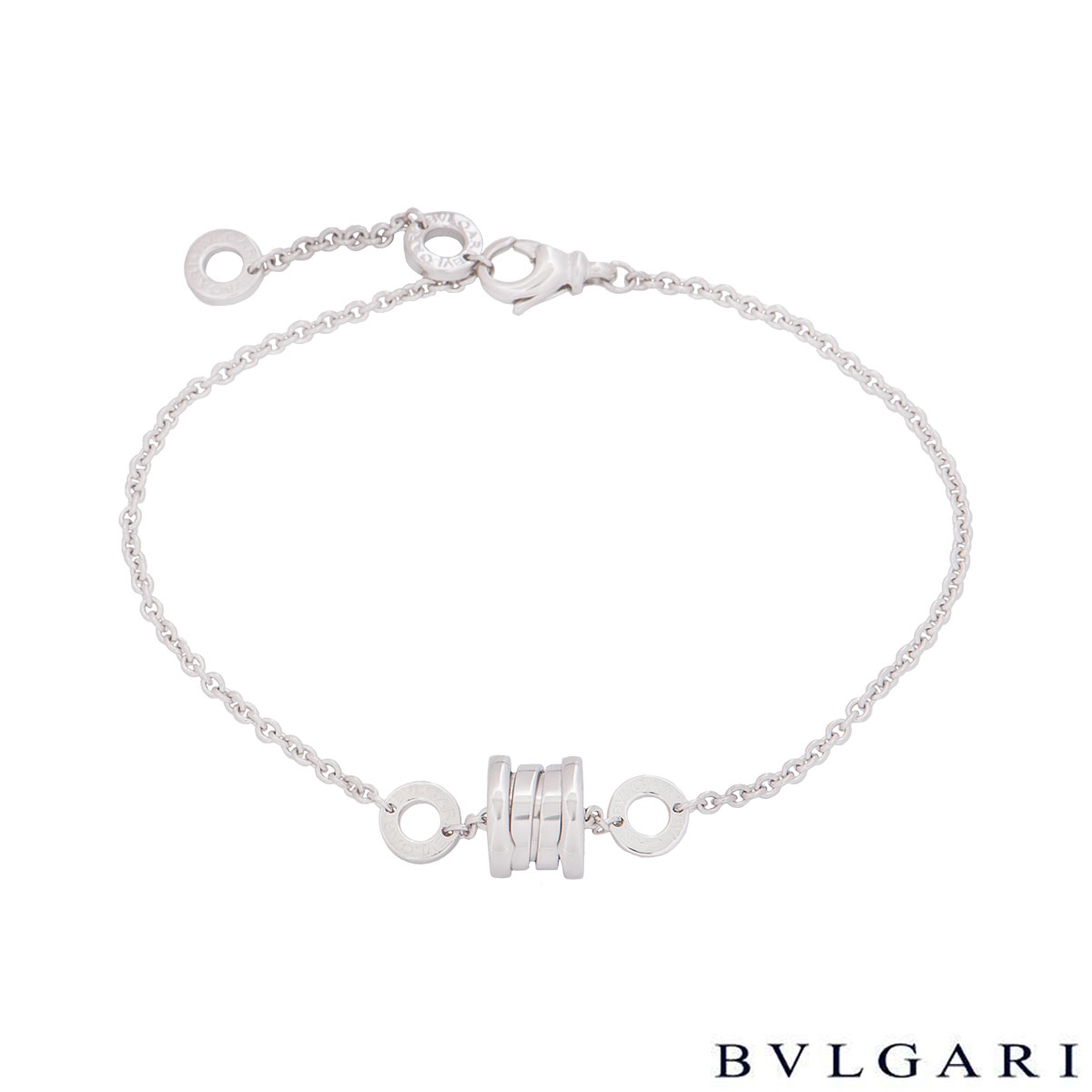 bvlgari b zero1 white gold bracelet